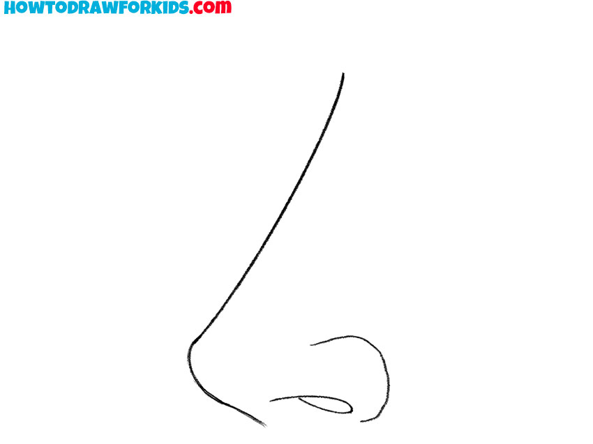 how to draw a cartoon nose