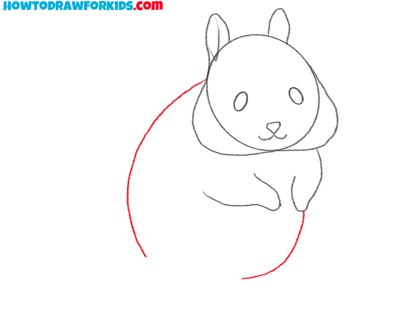 how to draw a chipmunk cute