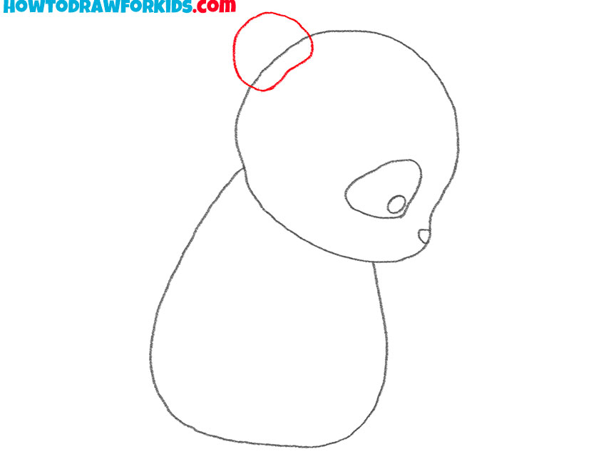 how to draw a cute panda for beginners