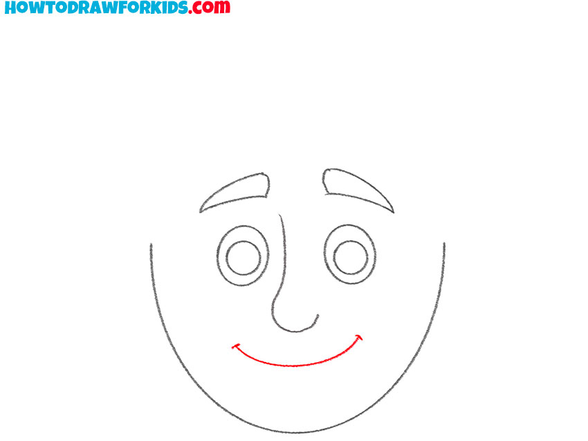 simple face drawing guide