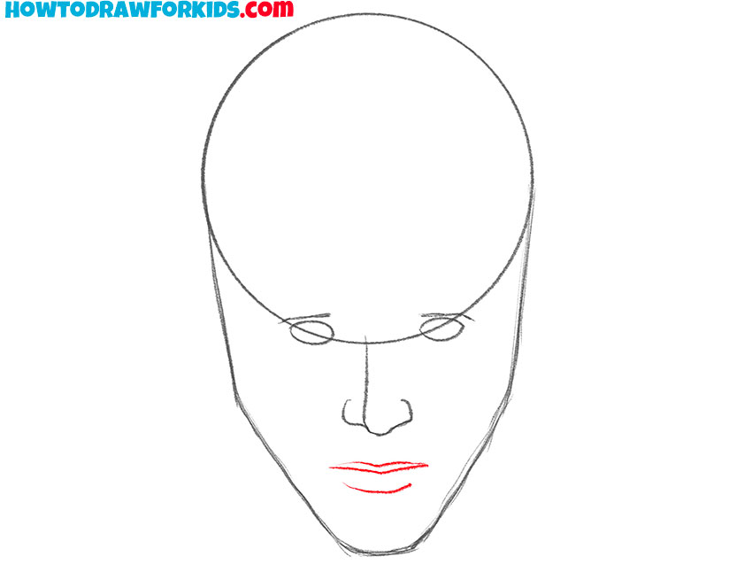 vision face drawing lesson