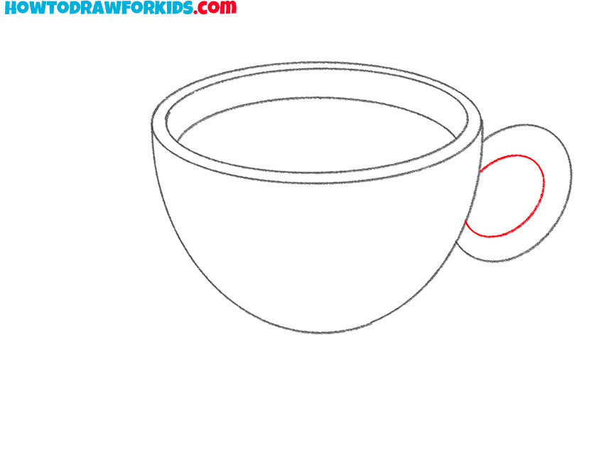 how to draw a cute coffee cup