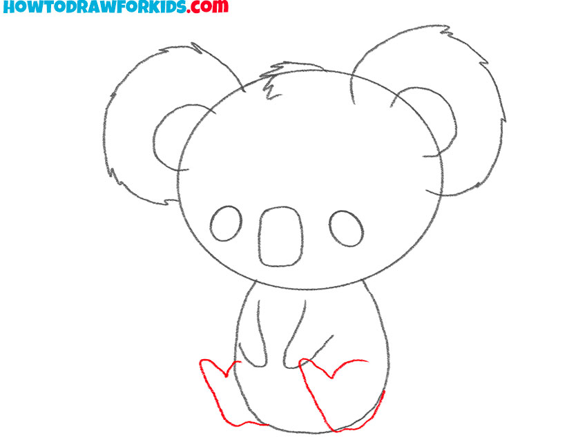 koala bear drawing tutorial