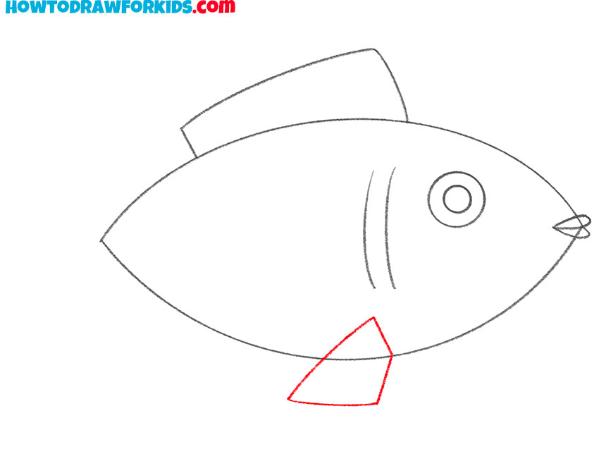 simple fish drawing tutorial