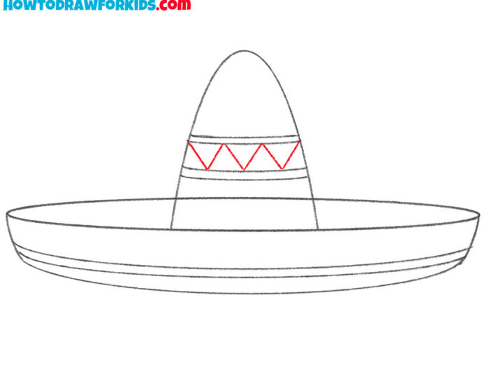 How to Draw a Sombrero - Easy Drawing Tutorial For Kids