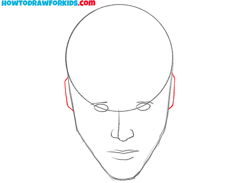 vision face drawing guide
