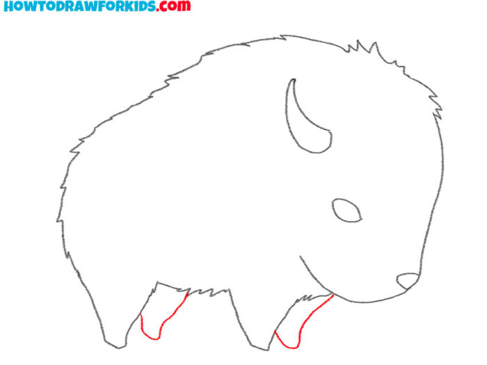 How to Draw a Bison - Easy Drawing Tutorial For Kids