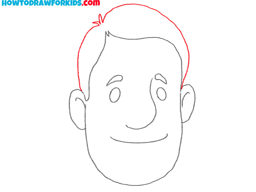 How to Draw a Simple Cartoon Face - Easy Drawing Tutorial For Kids