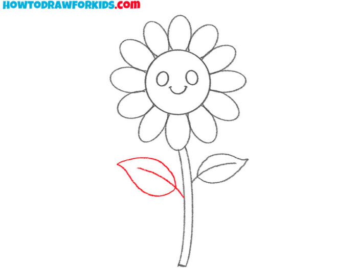 How to Draw a Cute Flower Easy Drawing Tutorial For Kids