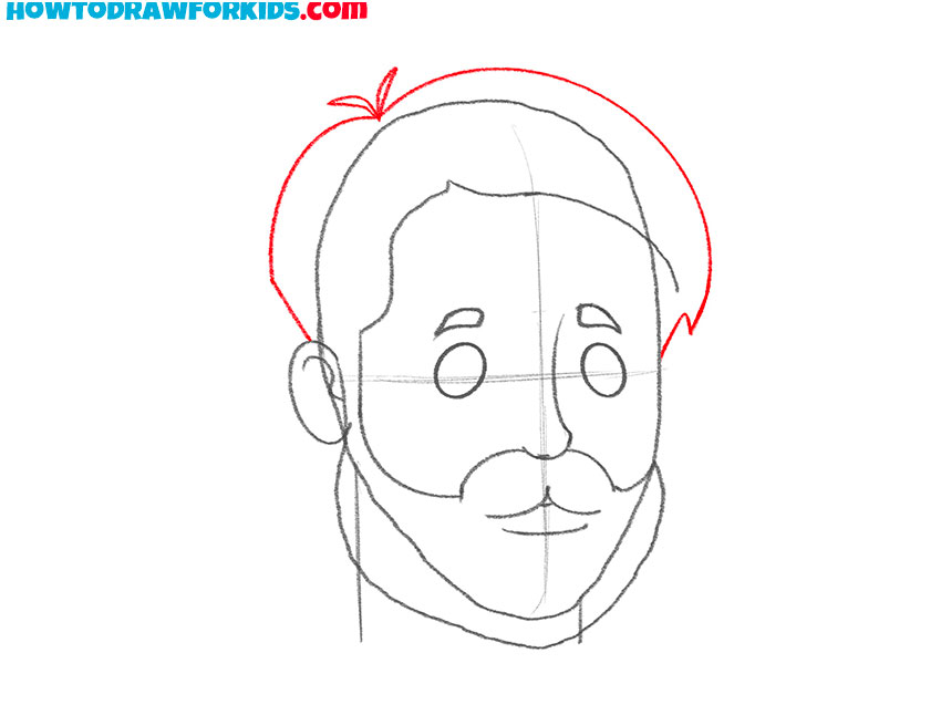 how to draw a human face cute