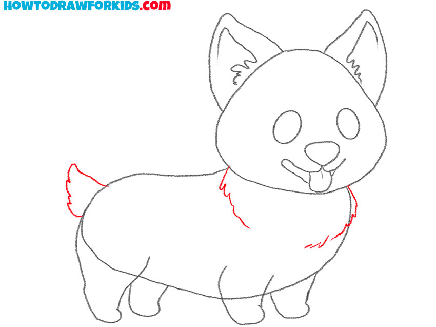 how to draw an easy dog for kidergarten