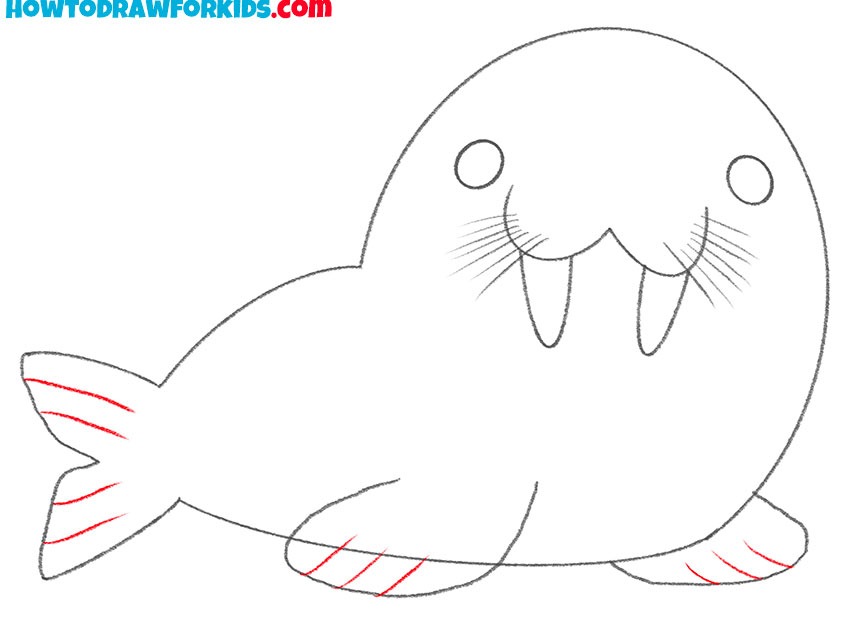 how to make a cute walrus
