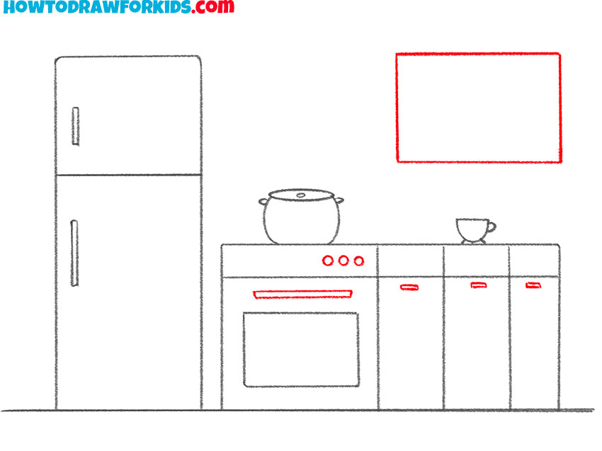 kitchen drawing guide