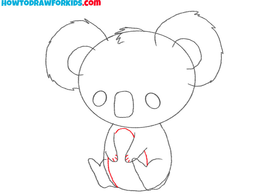 koala bear drawing lesson