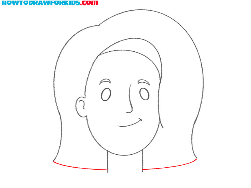 female face drawing tutorial