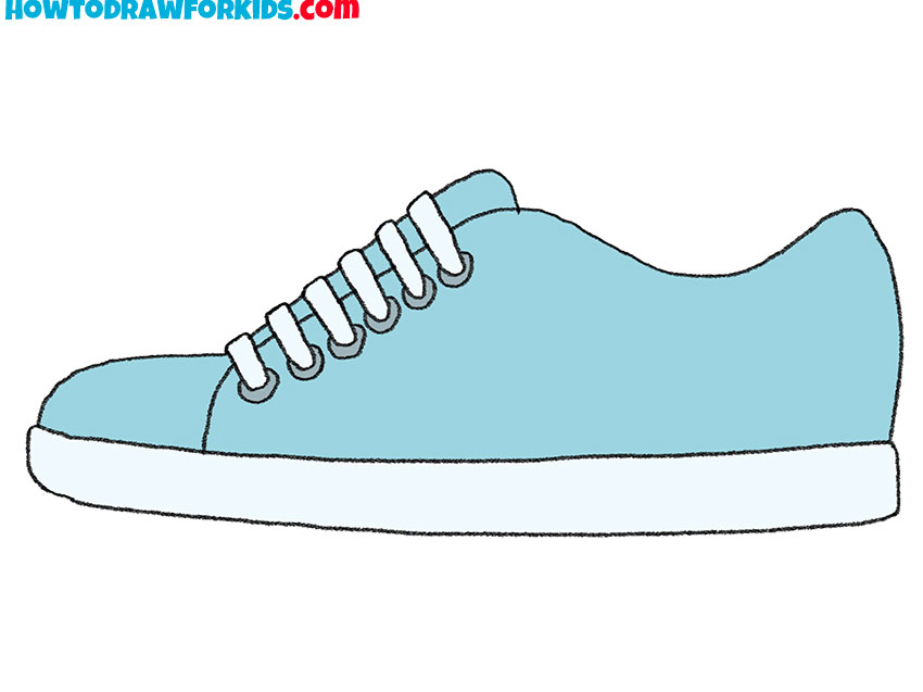 Shoe Drawing Pic  Drawing Skill