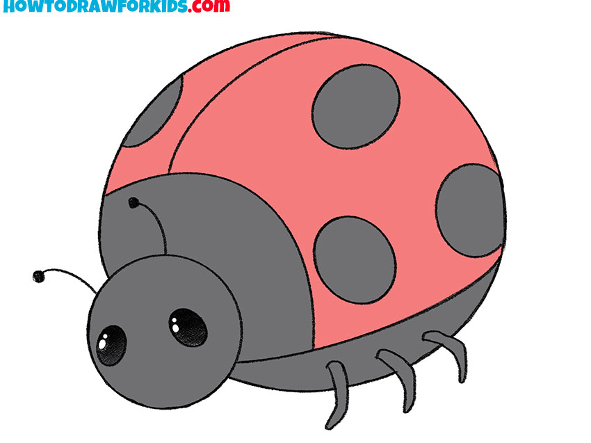 how to draw a bug for kids