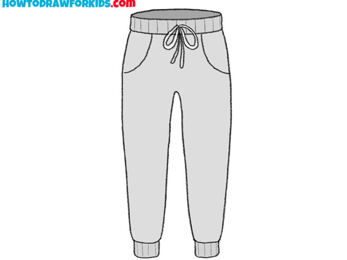 How to Draw Sweatpants Easy Drawing Tutorial For Kids