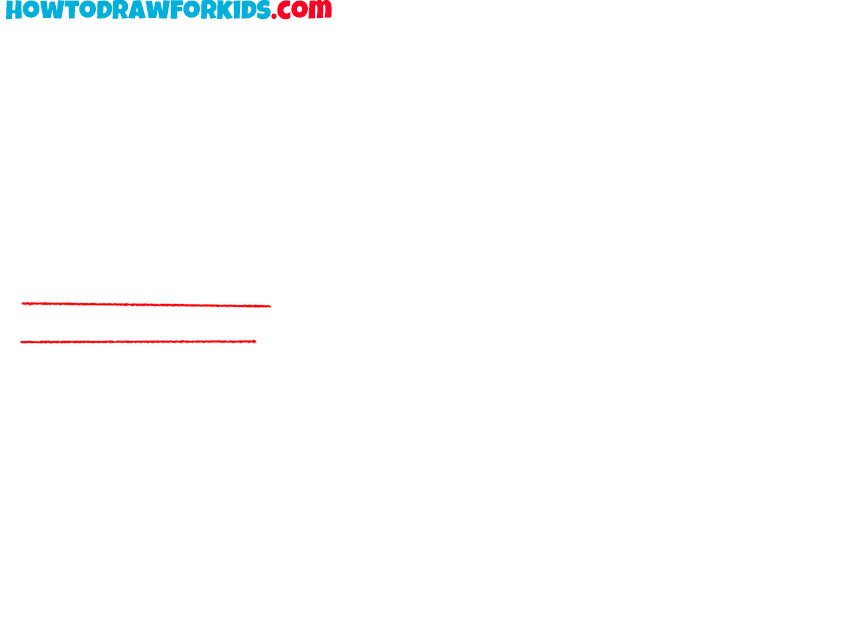 Step 1: Start drawing the hilt of the lightsaber