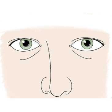 How to Draw a Nose and Eyes
