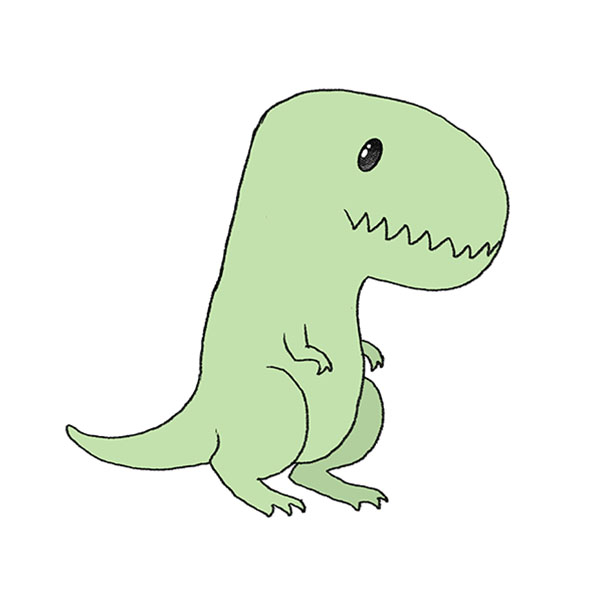 Cute Drawings Of Dinosaurs