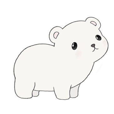 How to Draw an Easy Polar Bear