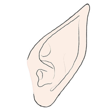 How to Draw an Elf Ear