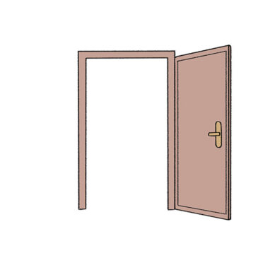 How to Draw an Open Door