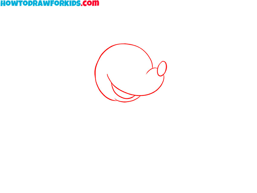 how to draw mickey mouse full body