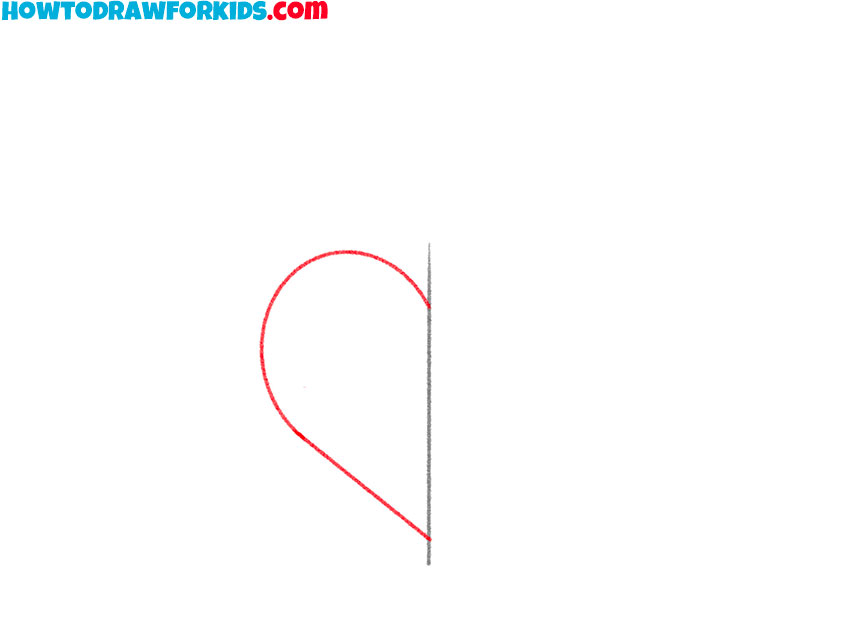 how to draw a heart with wings easy
