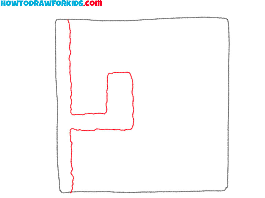how to draw a maze for kids