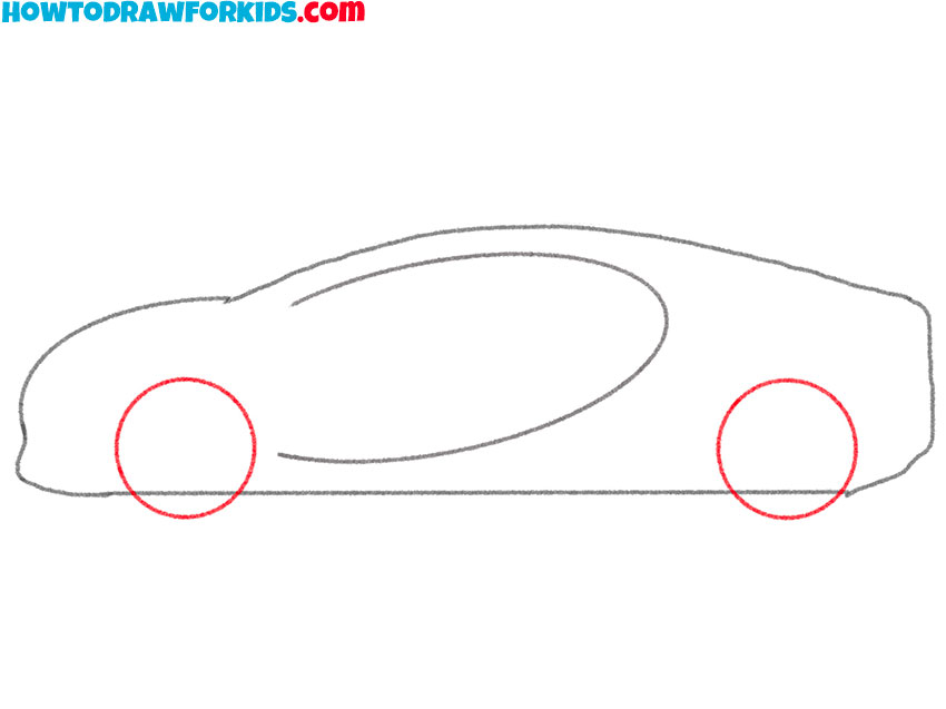 how to draw a bugatti for beginners