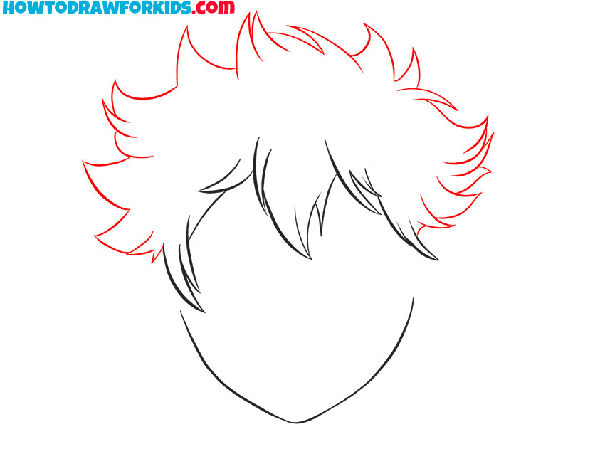 how to draw a cute anime head