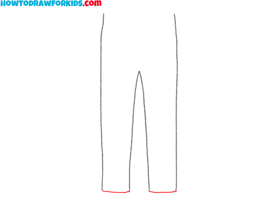 pants drawing lesson