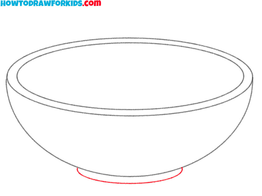 bowl drawing tutorial