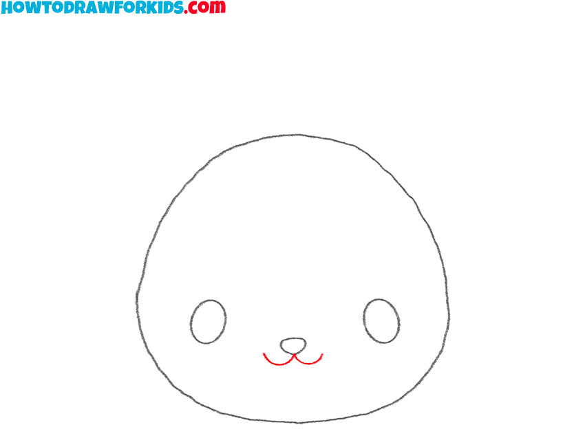 how to draw a cartoon rabbit face