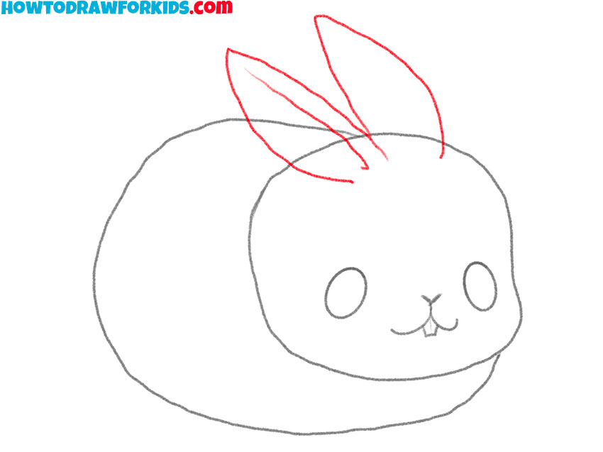 how to draw a cute bunny for beginners