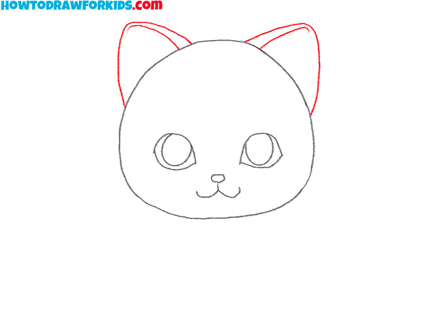 how to draw a cute kitty
