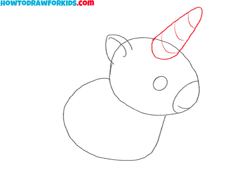 how to draw a cute unicorn full body