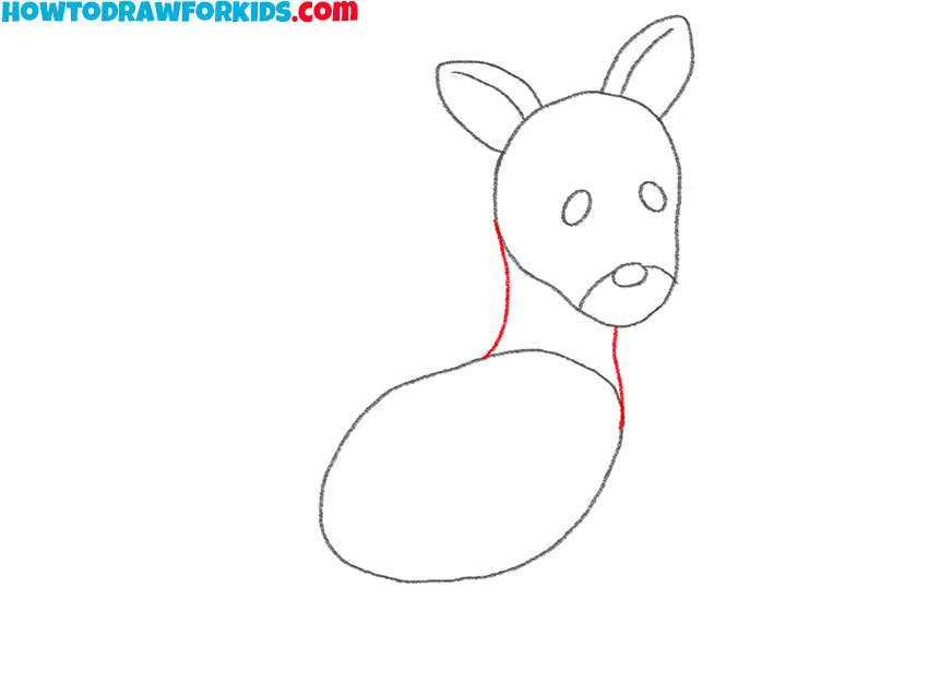 how to draw a kangaroo art hub