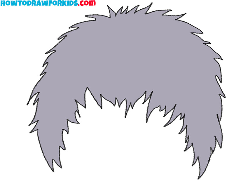 Draw Anime Male Hair 20