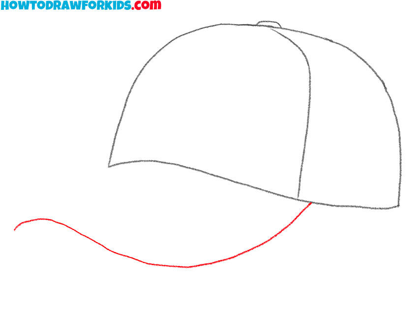 cap drawing lesson