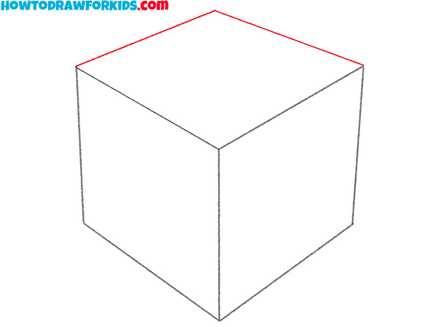 cube drawing tutorial