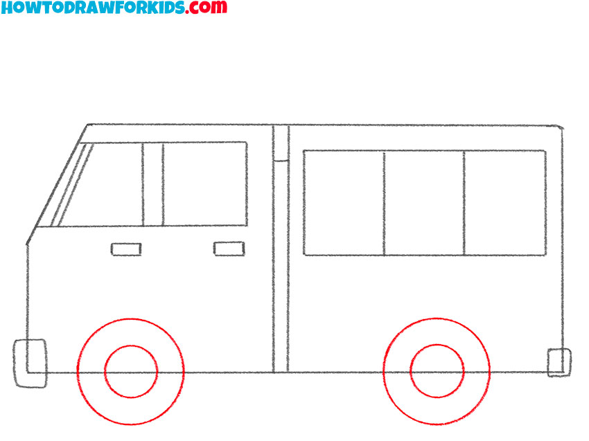fire truck drawing tutorial