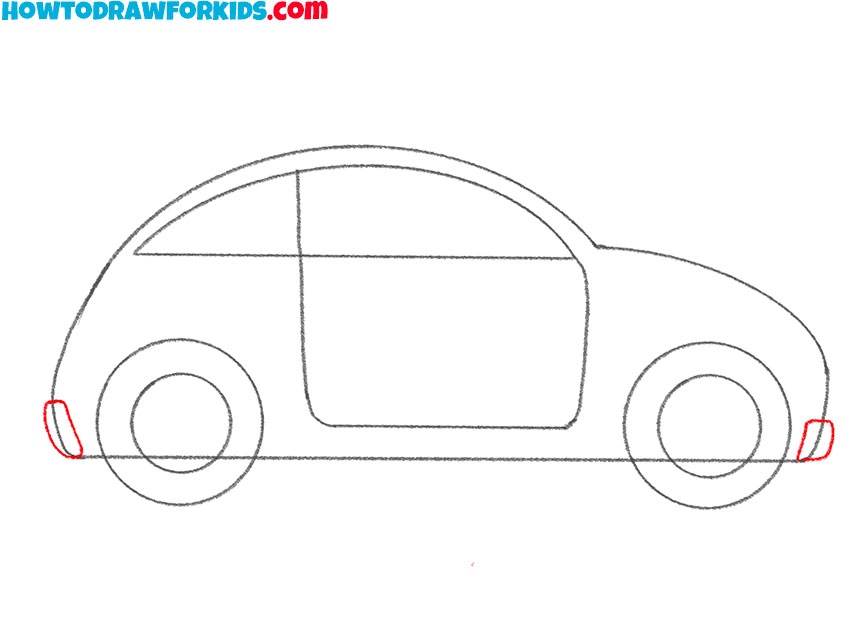how to draw a car basic