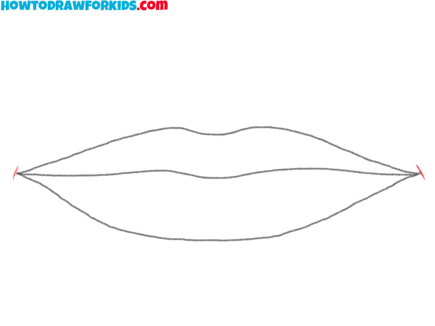how to draw a cute mouth