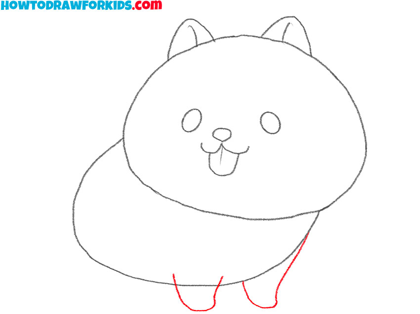 how to draw a puppy cute
