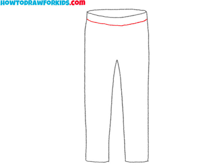 How to Draw Pants Easy Drawing Tutorial For Kids