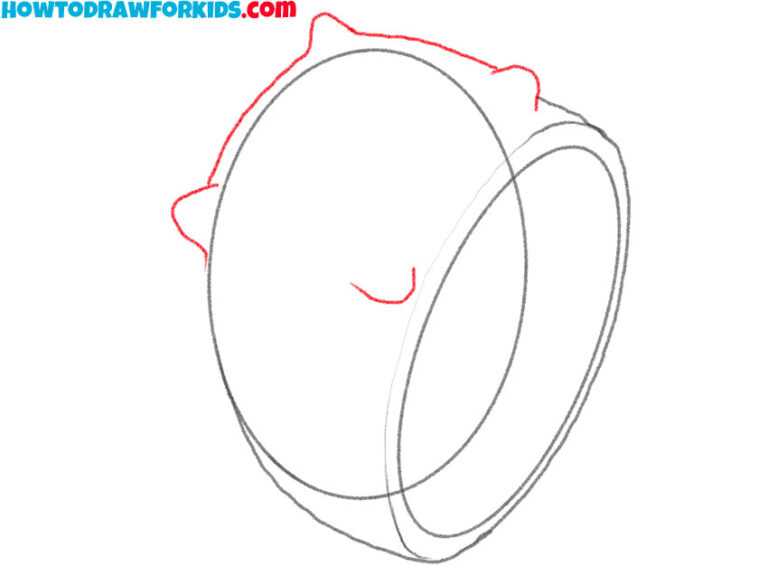 How to Draw Cat Noir Ring Easy Drawing Tutorial For Kids