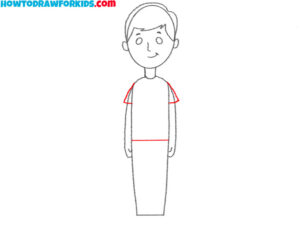 How to Draw a Cartoon Person - Easy Drawing Tutorial For Kids
